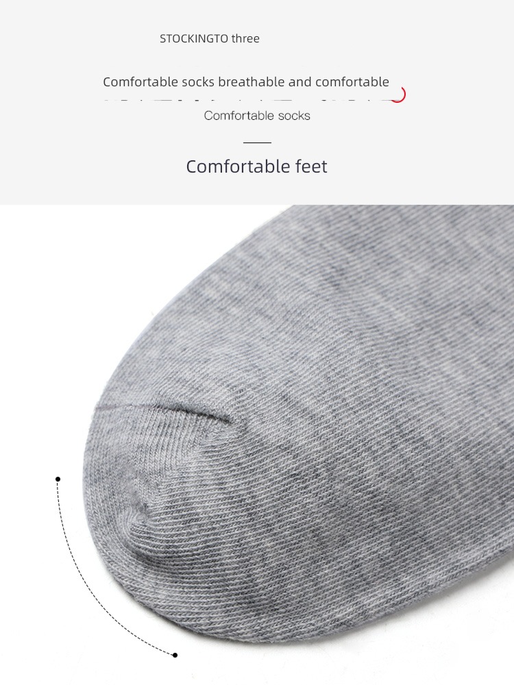 NGGGN pure cotton Antibacterial man Sweat absorption Middle cylinder Socks