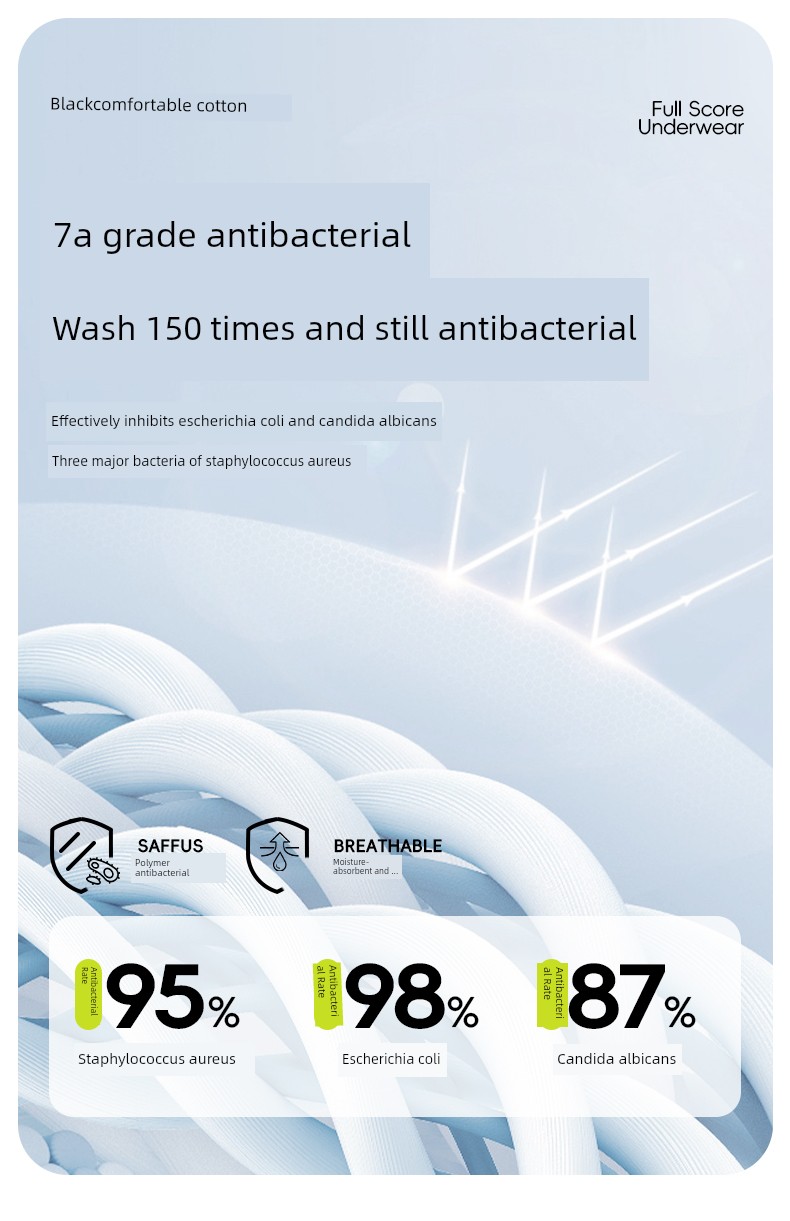Girls' Cotton Underwear for Middle School Students, Older Children, and Elementary School Students during Their Development Period, Children's Triangle — 8