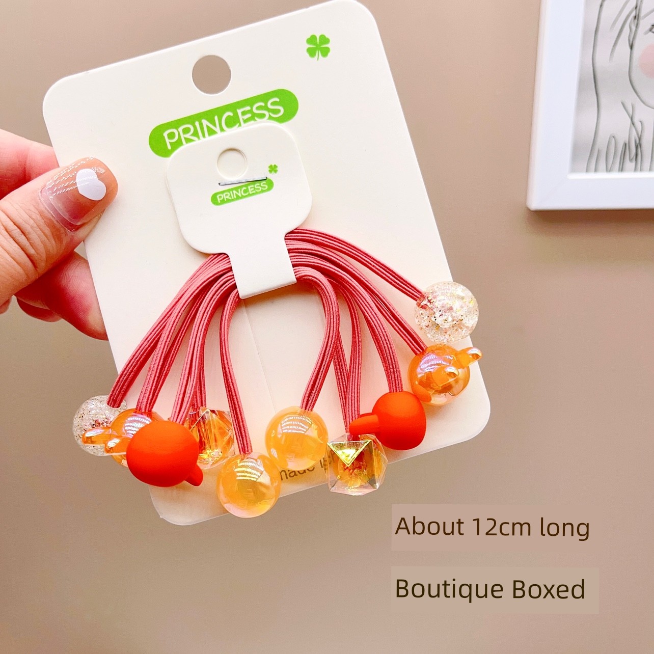 K-style Baby Five-Pointed Star Rubber Band Highly Elastic Hair Rope — 23