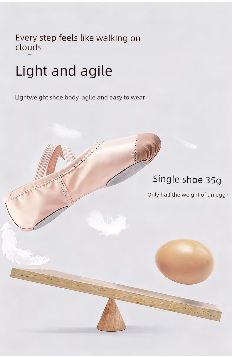 361 ° Children's Dance Tights for Practice, Spring and Autumn Style, White Pantyhose for Girls' Dance Exams — 10