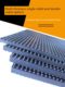 Rubber shock absorbing pad particle surface protruding anti-slip buffer rubber pad water pump/air conditioning external unit/machine foot pad noise reduction
