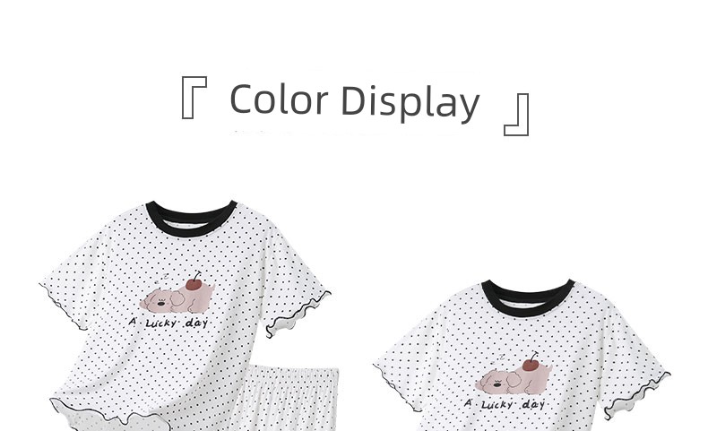 "Cool and Comfortable" Modal Kids Pajamas Parent-Child Homewear Clothes Girl Air Conditioning Clothes Fashionable Ice Silk — 25