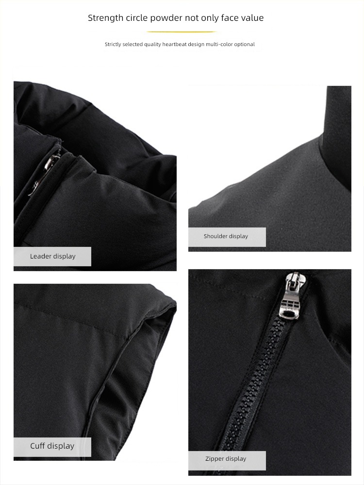 waistcoat vest Korean version trend Down jacket Vest