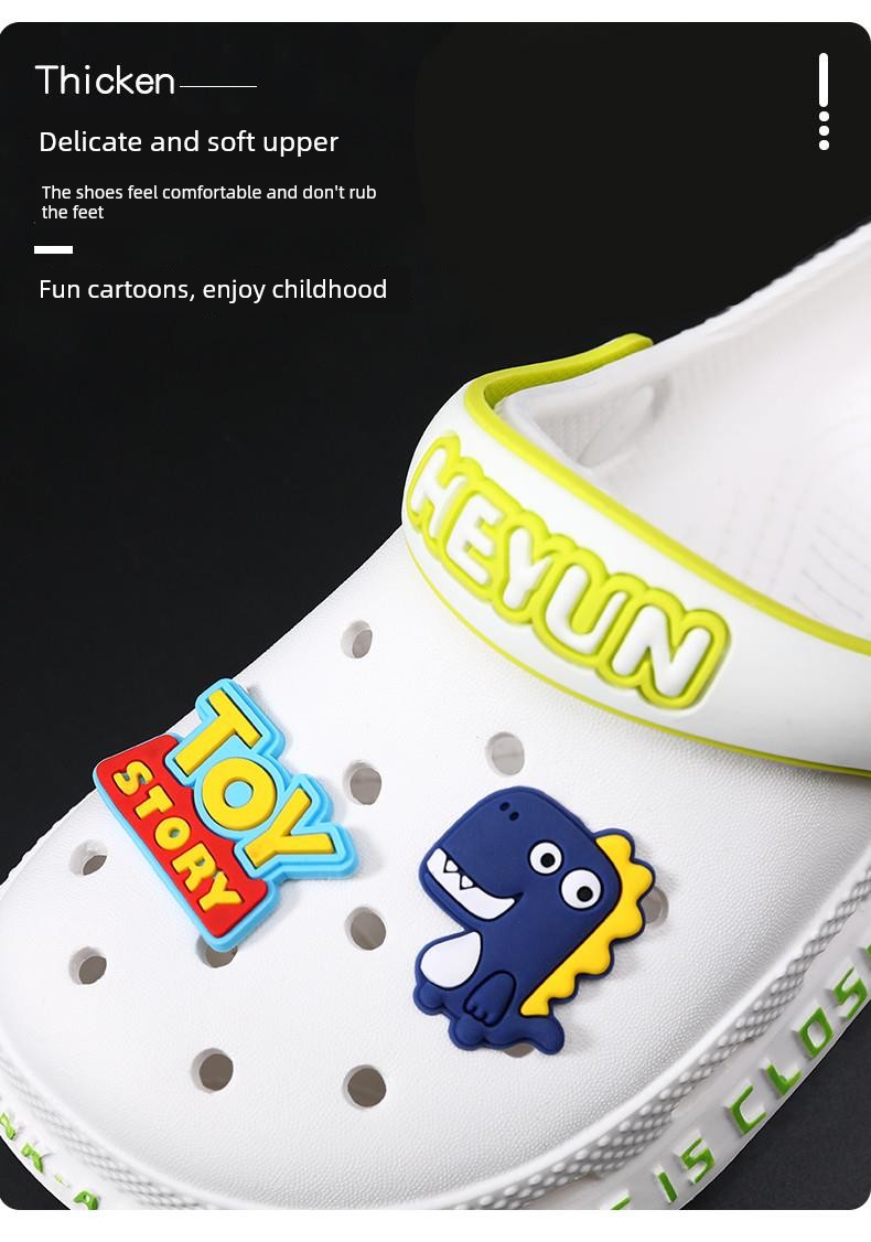 British Magkiss Kidsren's Sandals, Boys' Summer Sandals, Clogs, Girls' Baby Non-Slip Beach Shoes — 6
