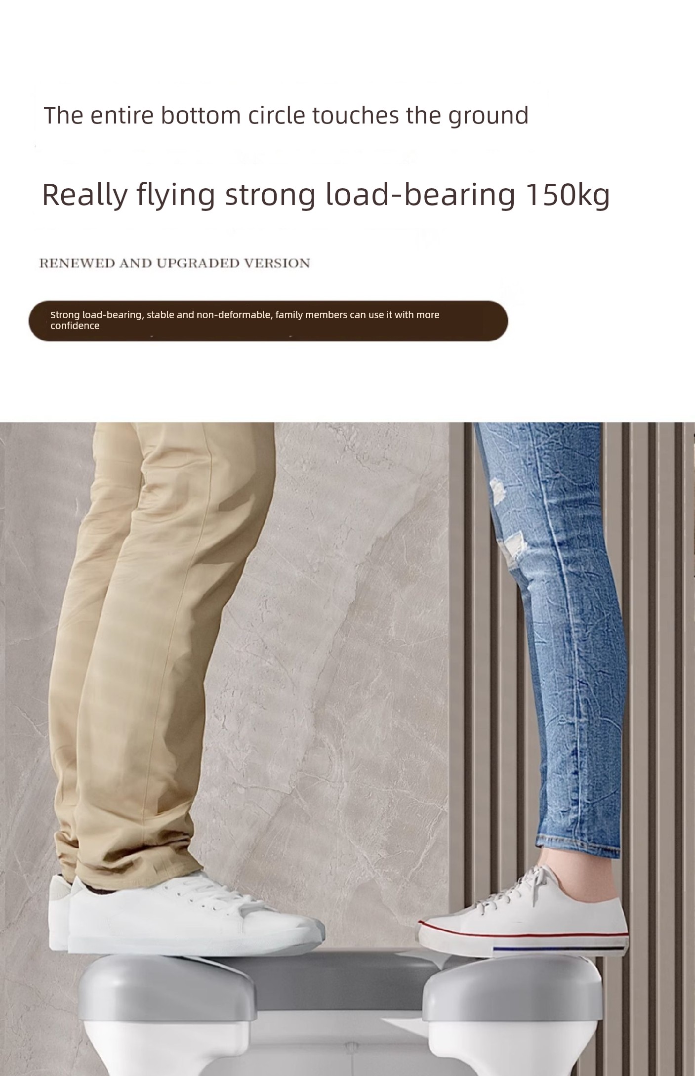 Portable Toilet Chair for Pregnant Women and Elderly People, a Mobile Toilet Seat for Squatting, a Portable Toilet Aid — 16