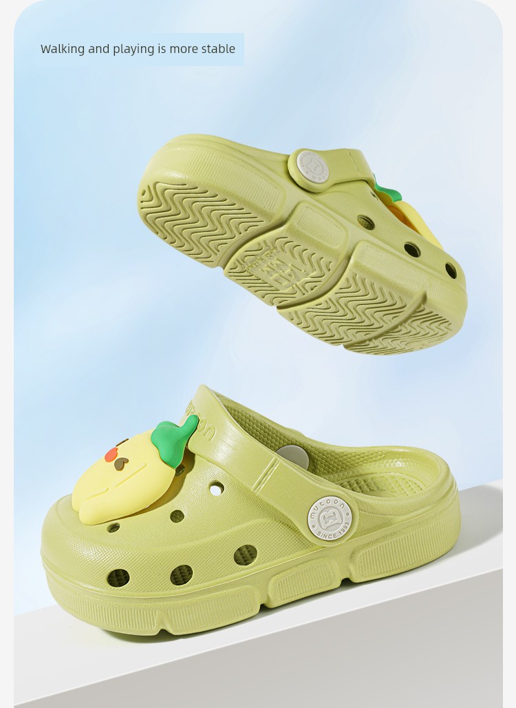 Children's Slippers for Boys, New Summer Style with Plant Essential Oils, Cartoon Clogs for Girls, Kids' Bath Indoor Shoes — 23