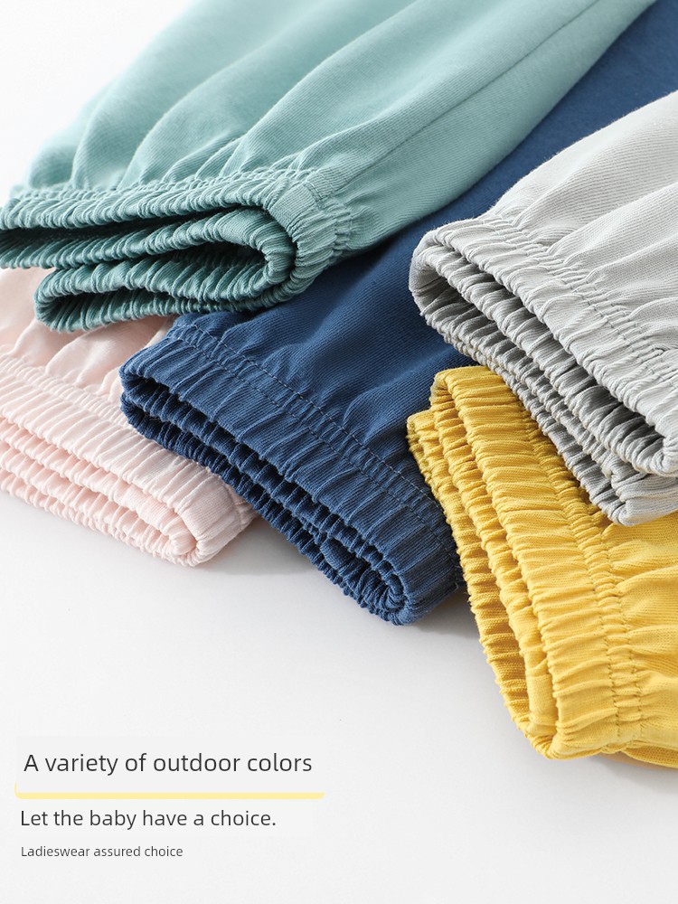 2026 Summer New Pure Cotton Baby Shorts Infant Class a Casual Pants Children's Shorts Thin Style for Boys — 2