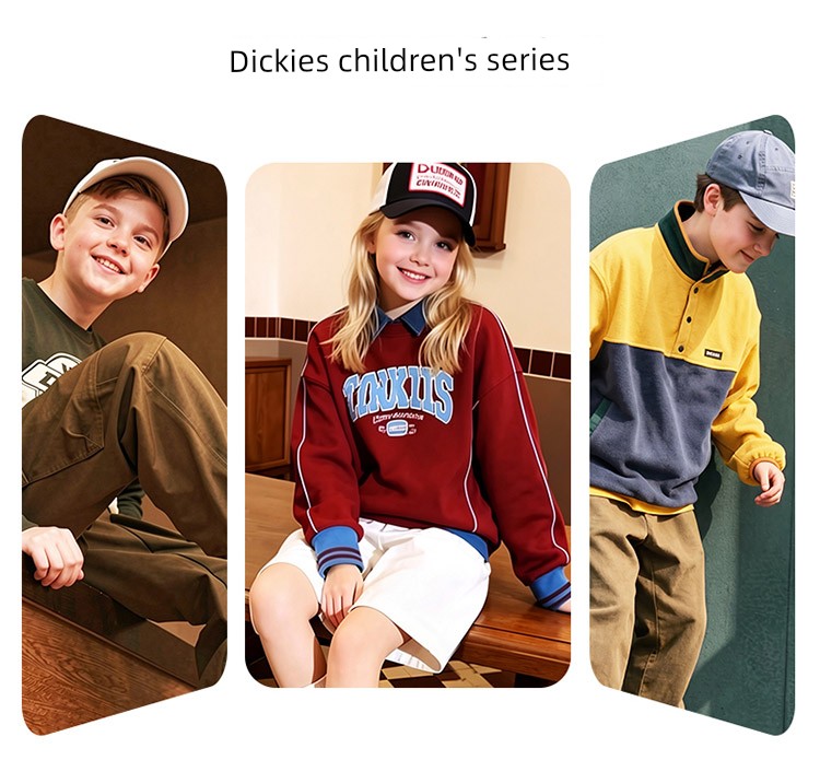 Dickies Retro German Training Shoes New Autumn Casual Versatile Wear-Resistant Sneakers for Boys and Girls Children's Sports Shoes — 8