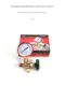 Hongsen 488-6MPA 60KG kg central air conditioning nitrogen pressure-keeping gauge Fuyang Huada Xinweiming three-way valve