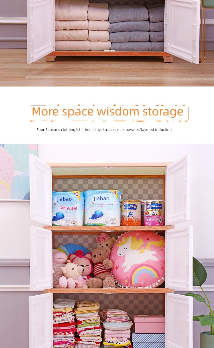 Simplicity modern thickening Plastic Chest of drawers Lockers