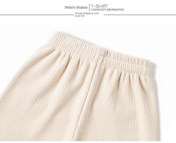 chenille  winter leisure time Women's wear fashion High waist sweatpants