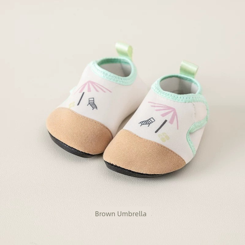 Children's Beach Shoes Boys and Girls Water Park Upstream Sandals Baby Floor Shoes Toddler Non Slip Snorkeling Swimming Shoes — 6