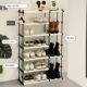 Shoe rack simple home entrance door dormitory large capacity multi-layer floor dustproof small shoe storage artifact shoe cabinet