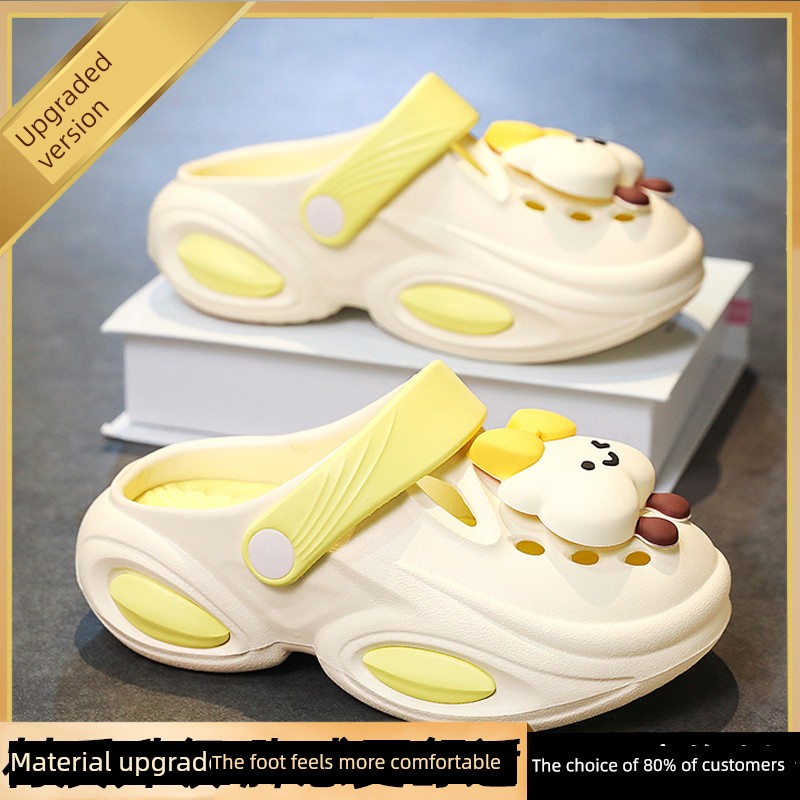 Children's Shoes, Kids' Slippers for Girls, Indoor 2026 New Summer Outdoor Non-Slip Odor-Resistant Clogs for Older Children — 7