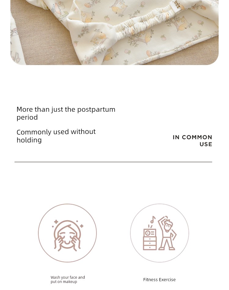 Pure Cotton Postpartum Headband for Mothers, Windproof and Warm, Breathable Headscarf for Forehead Protection, Suitable for All Seasons — 11