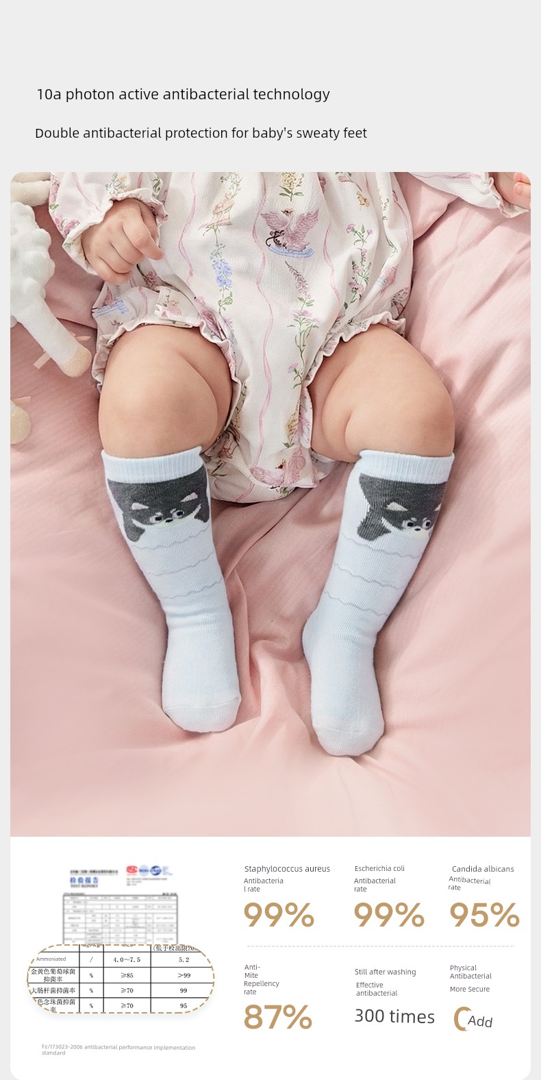 [New Product] Manxi Baby Socks That Don'T Constrict the Legs, Long Socks for Newborns, Children's Over-The-Knee Socks for Boys and Girls — 3