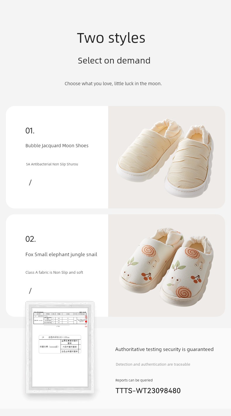 October Crystal Socks Three-Piece Set Autumn Lunar November Shoes — 11
