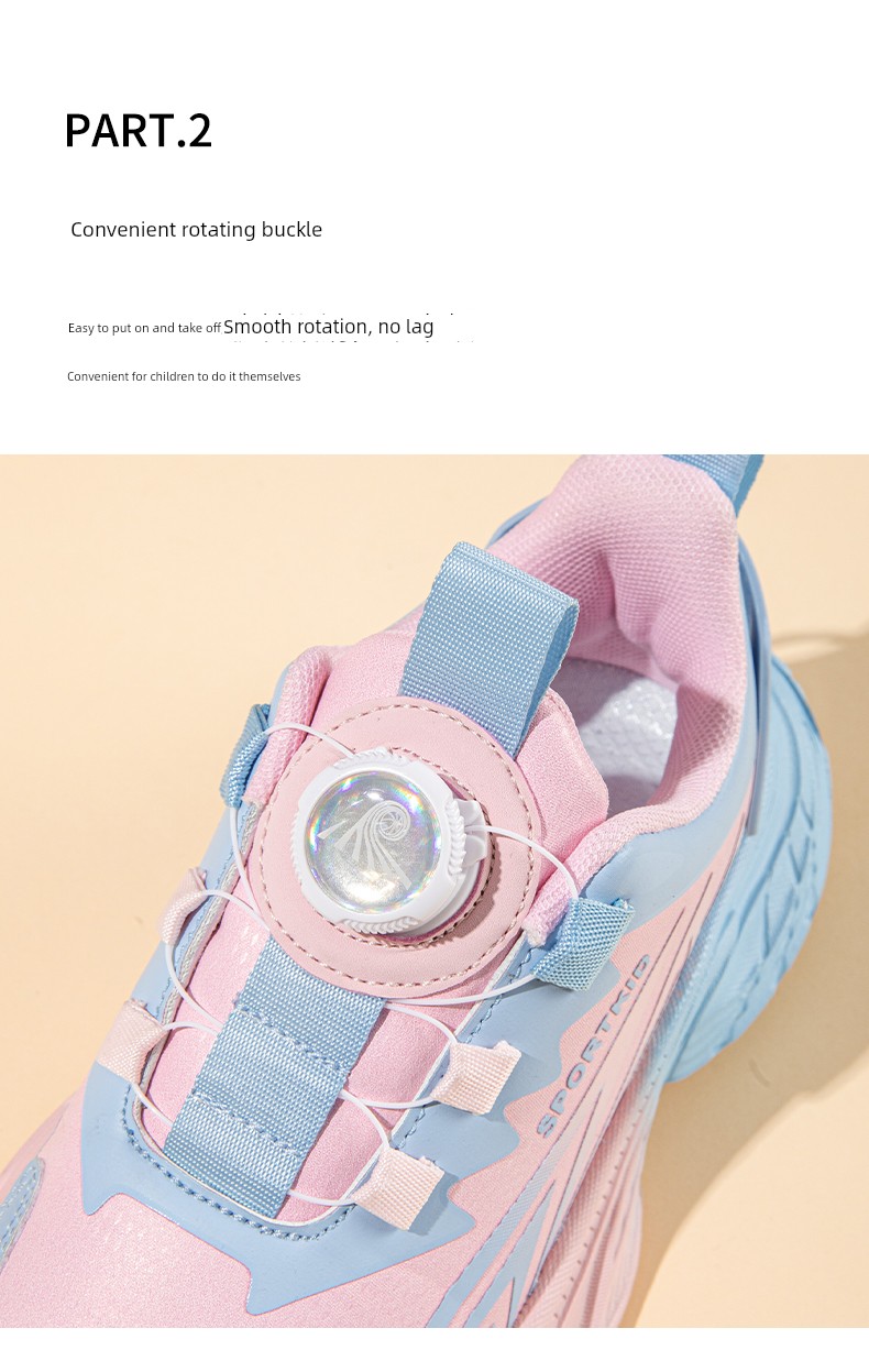 Girl Summer Sports Soft Bottom Closed Toe Sandals — 6