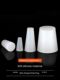 High temperature resistant conical silicone plug rubber hole plug plastic seal plug soft rubber nut thread plug