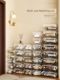 Naipeng transparent shoe box storage box plastic boots shoe box shoe cabinet storage shoe rack storage tool space saving