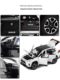 Simulation JKM 1/32 Toyota RAV4 Rongfang alloy car model sound and light steering shock absorption model boy toy car