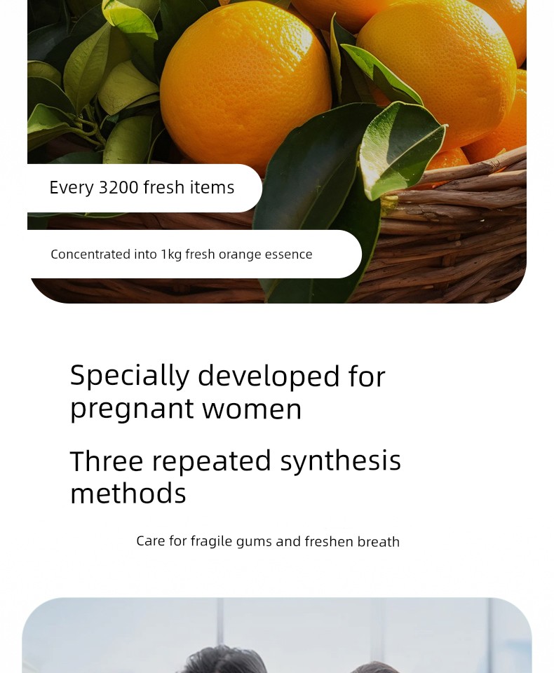 Folic Acid Toothpaste for Pregnant Women to Relieve Morning Sickness, Can Be Used during Pregnancy and Postpartum, Freshens Breath, Removes Yellow — 22