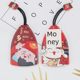Key bag pull-out electric car key leather case key chain protective case key bag women's cute storage hand hold