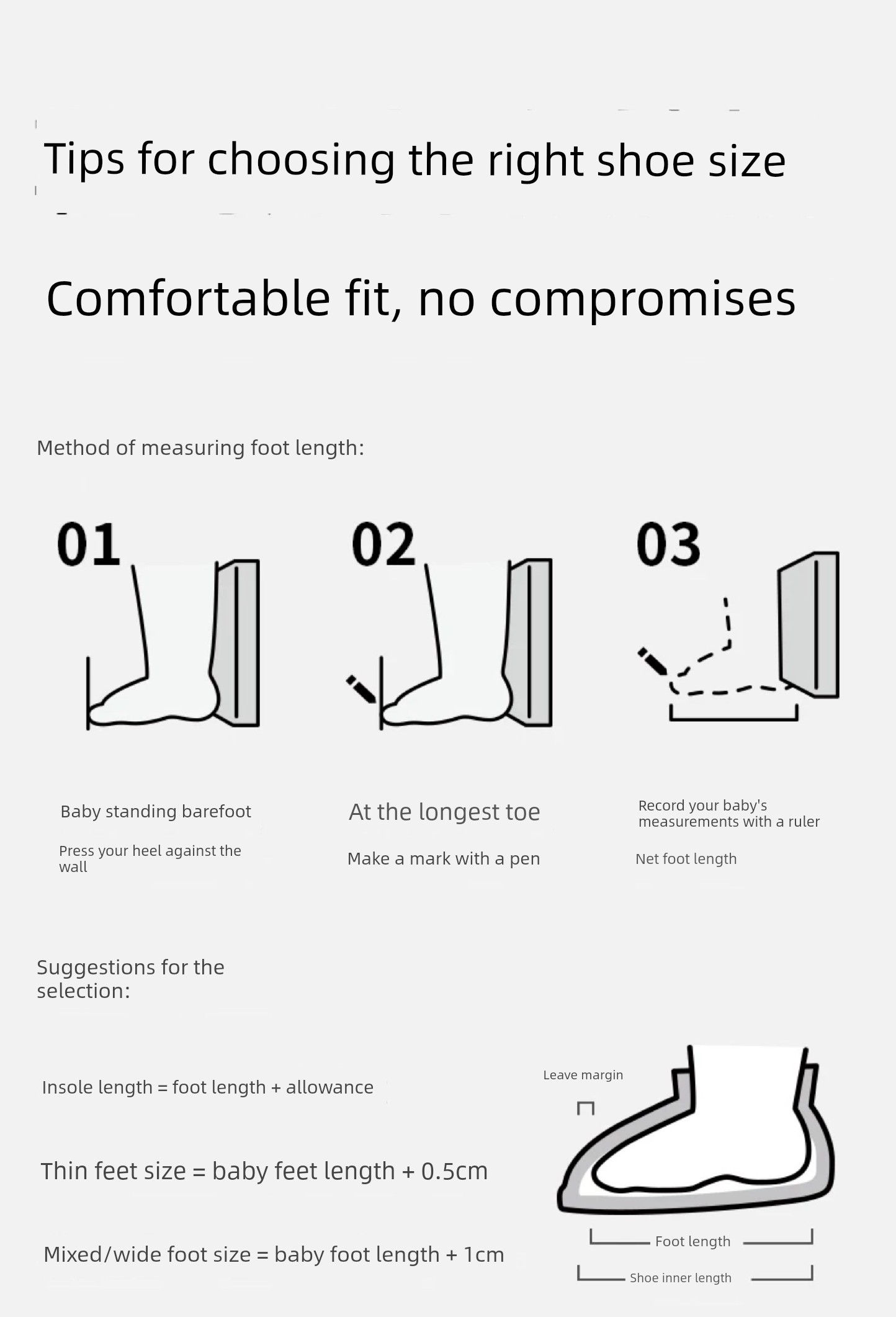 Baby Shoes for 6 to 12 Months, Autumn and Winter Models, 0-3 Months Shoes and Socks, Pre-Walking Shoes, Soft Sole, Non-Slip, Toddler Cotton Shoes with — 1