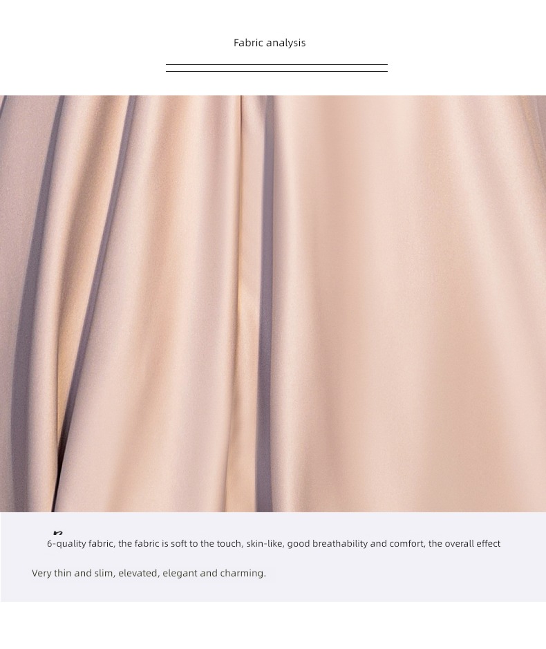 bow Evening dress female Advanced sense host French high-end atmosphere costume Bel Canto solo vocal music Art examination