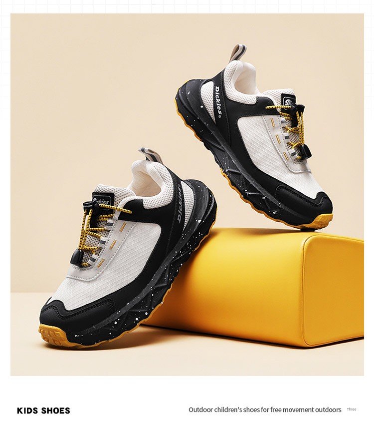 Dickies Medium and Large Children's Sports Shoes for Boys and Girls 2026 Autumn New Children's Height-Increasing Non-Slip Casual Running Shoes — 18