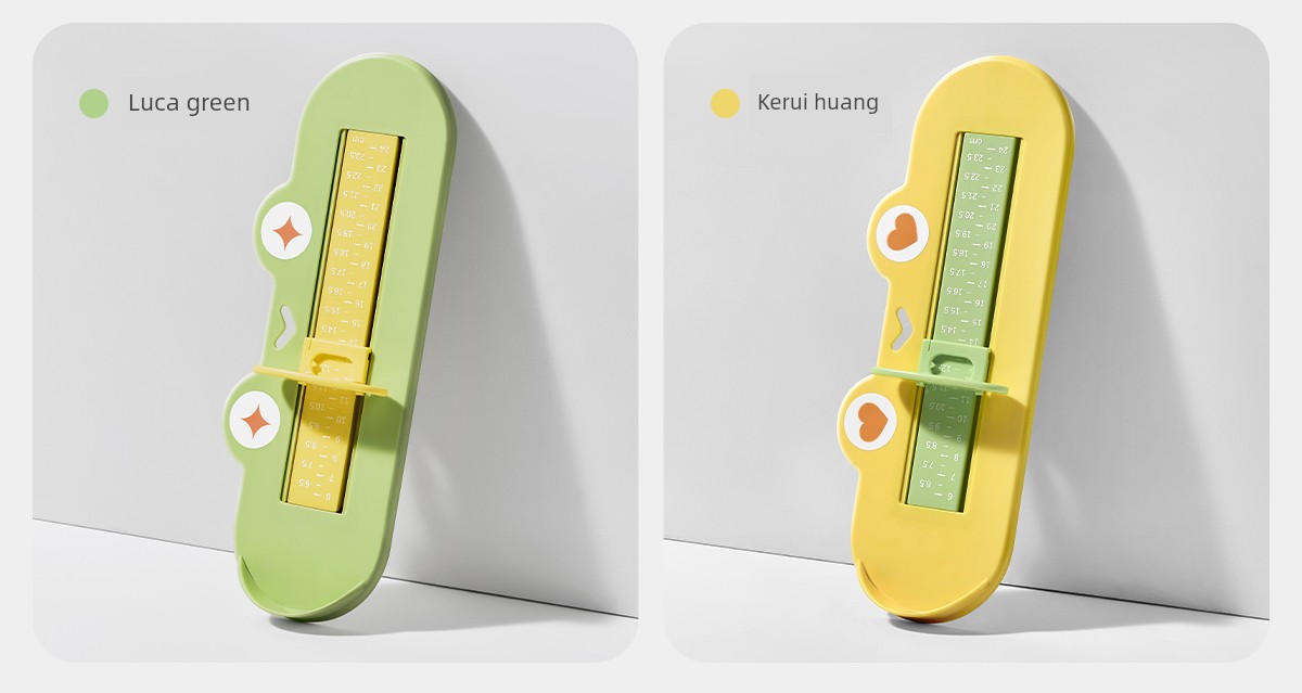 Baby Foot Measurer, Children's Measuring Instrument, Accurate Home Use Foot Length and Shoe Insole Length Measuring Ruler, Baby Measuring Tool, Child — 13