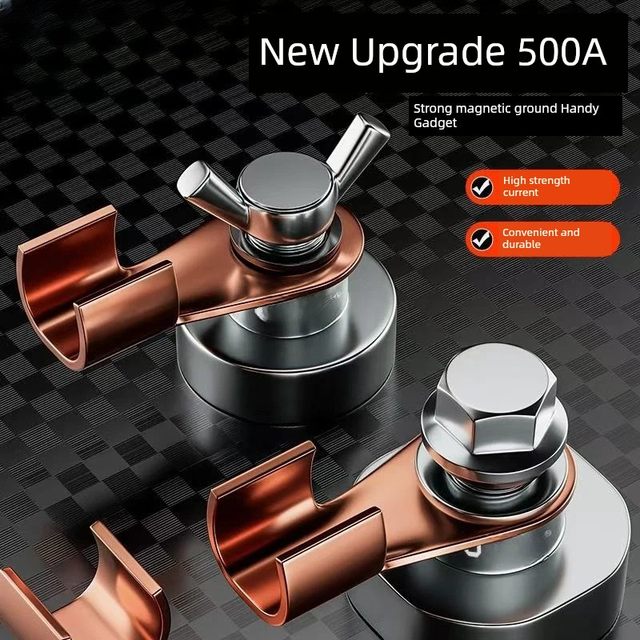 Strong magnetic artifact manual welding tool welding machine ground wire strong magnetic iron tool can't burn electric welding machine ground wire pliers
