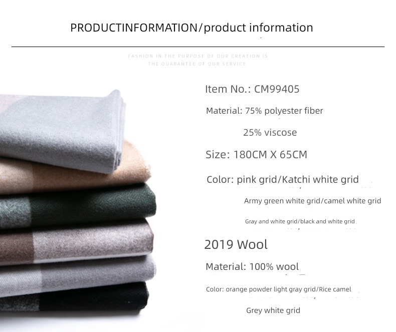 female winter lovely thickening Shawl Gift box scarf