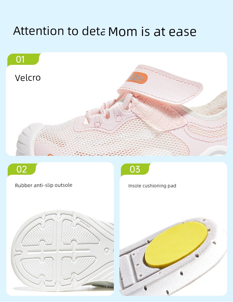 Jinopu Functional Shoes Summer Model Baby Shoes for Boys and Girls, Pre-Walking Shoes for Infants and Toddlers, Learning-To-Walk Shoes Gb2436 — 12