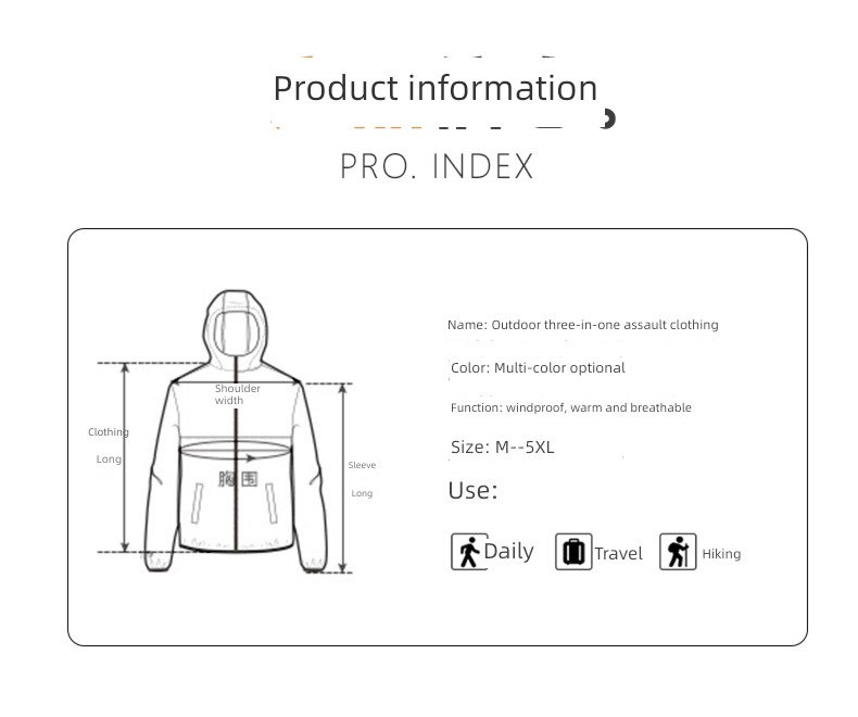 female thickening Windbreak loose coat Ski suit pizex