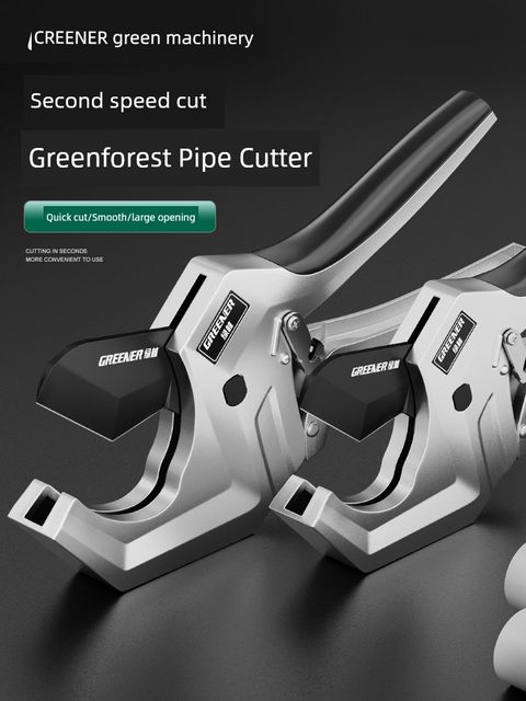 Green forest ppr scissors professional pipe scissors cutting knife electric wire hot melt water pipe cutting tool pvc pipe knife clamp