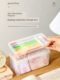 Pencil storage box Large capacity transparent stationery storage box Pen holder Colored pencil children's crayon painting sketch pen bag