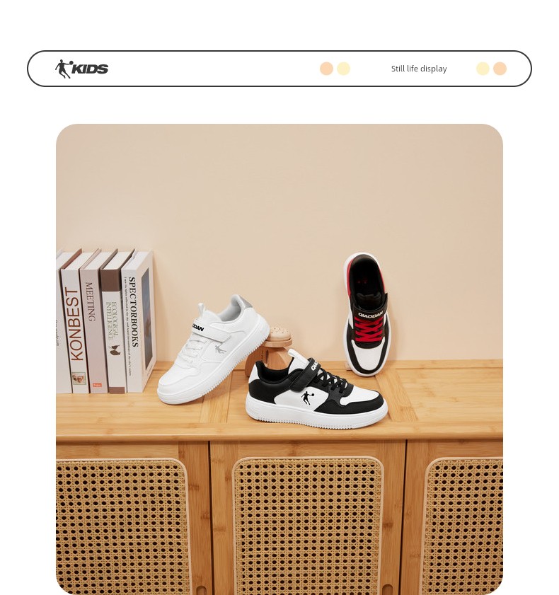 Jordan Kidsren's Shoes, Kidsren's Sneakers, Boys' White Shoes, 2026 Autum New Style, Girls' White Soft-Soled Shoes, Sneakers — 12