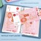 Money clip book cash deposit book 2025 new financial management money saving bag banknote storage book internet celebrity money saving bag practical accounting RMB banknote large capacity collection book notebook