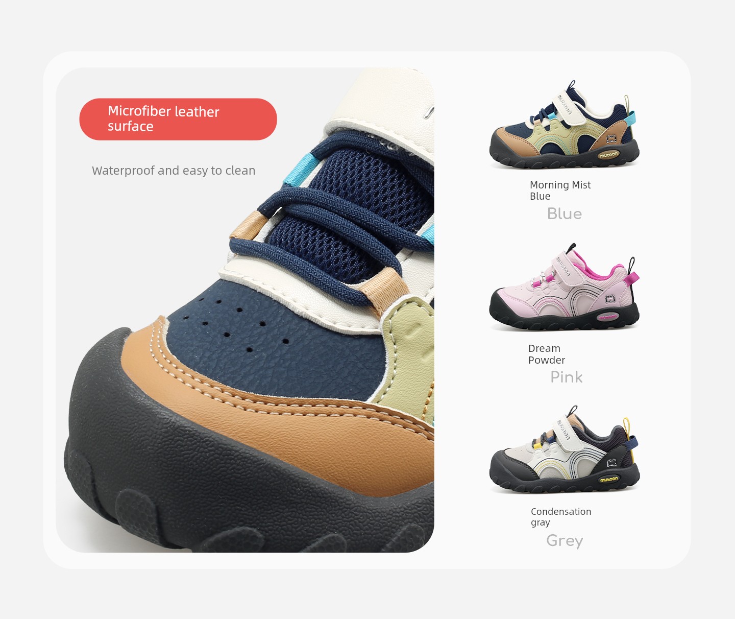Children's Shoes for Boys, Sports Shoes, 2026 Autumn New Hiking Shoes, Lightweight Outdoor Trekking Shoes for Girls — 9