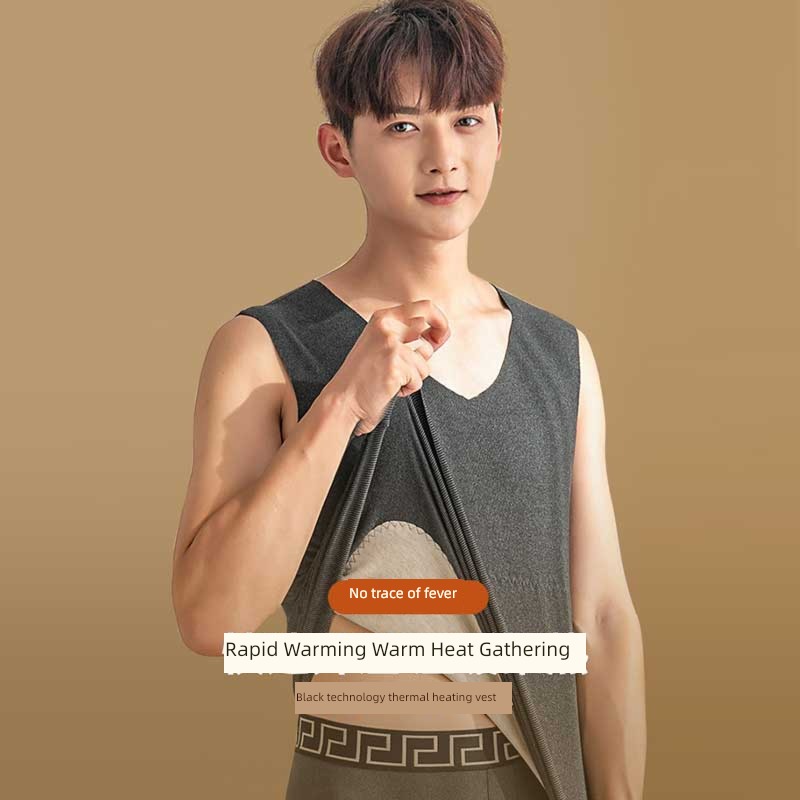 thickening Plush winter waistcoat Vest keep warm vest