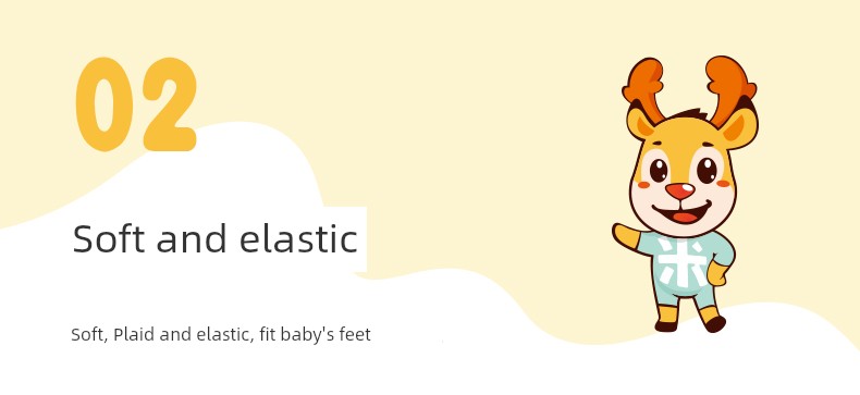 Little Deer Milly Baby Slippers Summer Home Indoor Eva Soft Sole Shock Absorbing Wear-Resistant Soft Elastic Cute Cartoon — 9