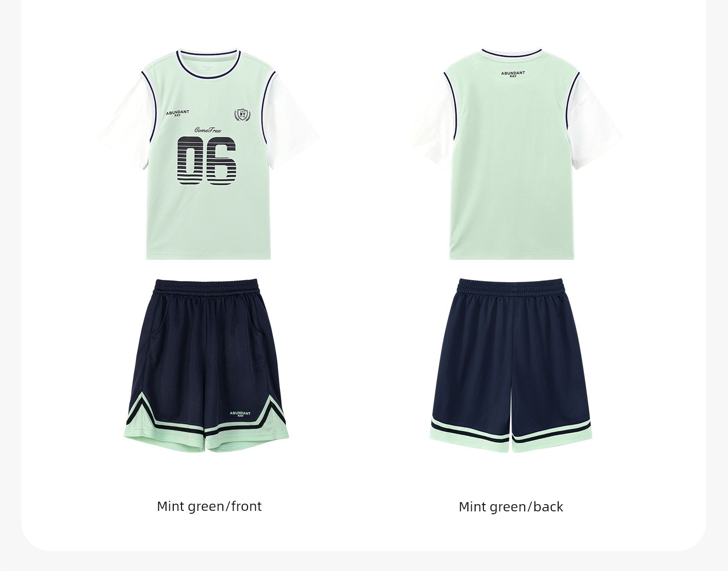 Zuoxi Kidsren's Clothing Boys' Suit Summer Quick-Drying Sports Short-Sleeved 2026 New Kidsren's Basketball Uniform Two-Piece Summer Suit — 30