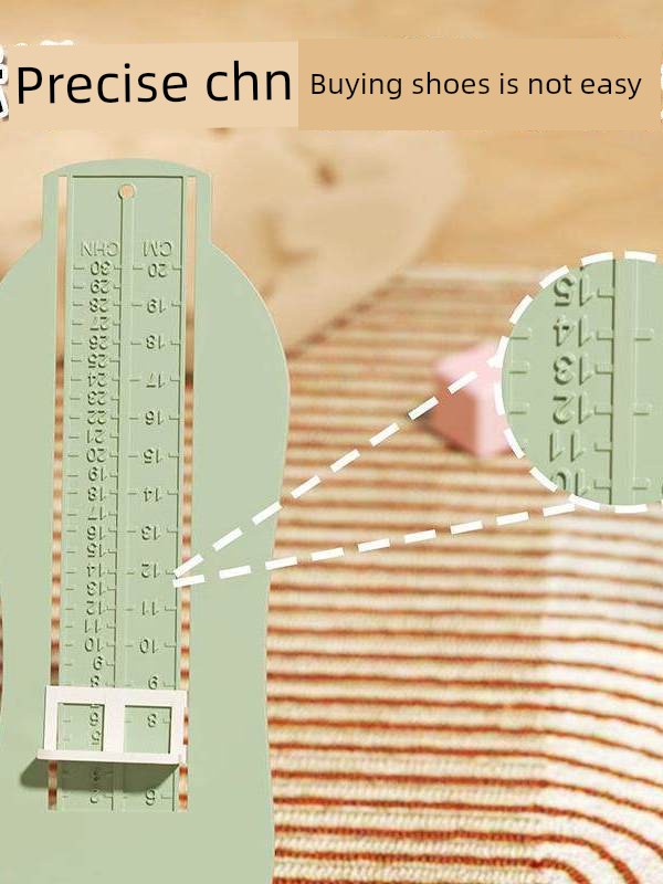 Foot Measuring Device for Children and Babies, Universal Shoe Size Measuring Tool, Precise for Infants — 2