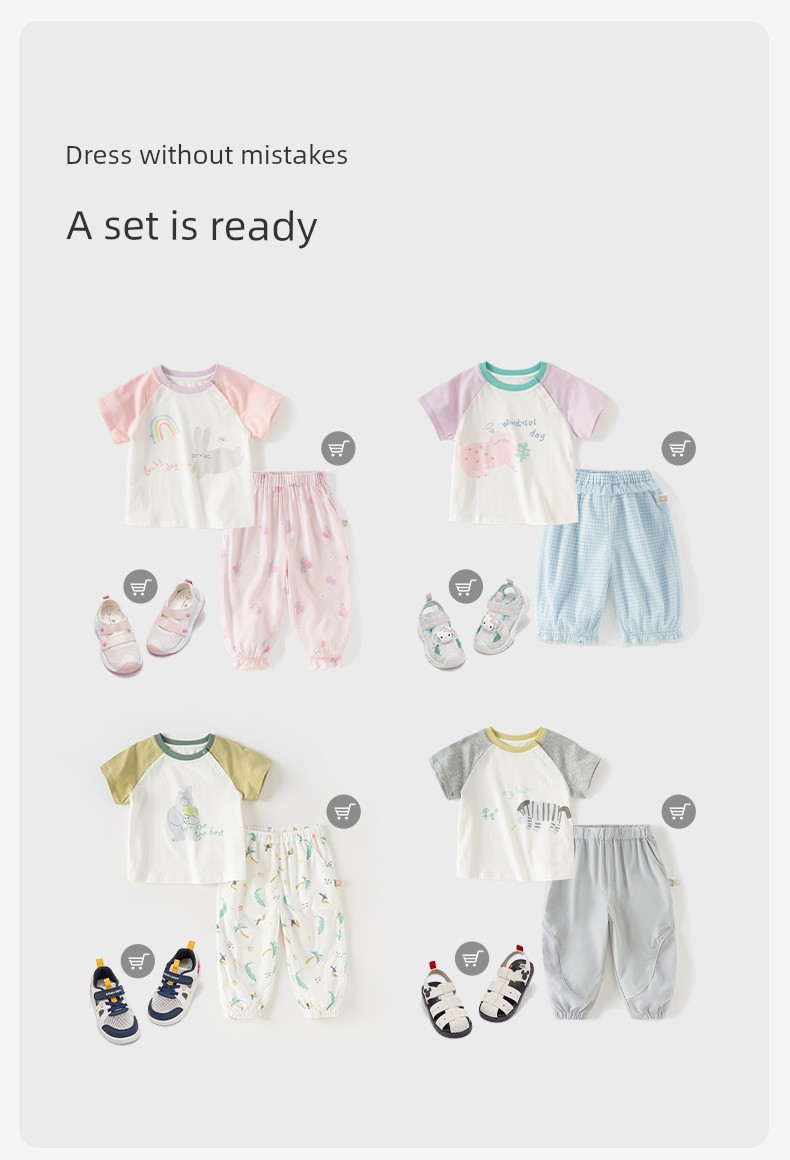 Bottoming Shirt Female Baby Western Style Kids Short Sleeve T-shirt — 15