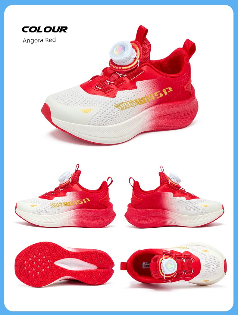 Lightweight Bumblebee Children's Shoes, Boys' Sports Shoes, Mesh Breathable Shock-Absorbing Non-Slip Youth Mesh Shoes, Kidsren's Running Shoes — 20
