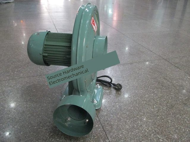 All-copper centrifugal medium pressure fan blower vacuum and air suction laser engraving fan woodworking dust collector