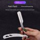Stainless steel razor stand vintage beard knife barber shop hair stylist professional hair salon tool folding manual shaving