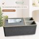 Paper towel remote control storage box multi-functional living room and dining room simple desktop ornaments creative light luxury household paper draw box