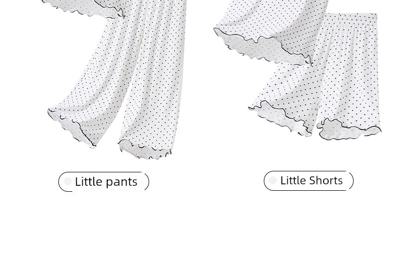 "Cool and Comfortable" Modal Kids Pajamas Parent-Child Homewear Clothes Girl Air Conditioning Clothes Fashionable Ice Silk — 26